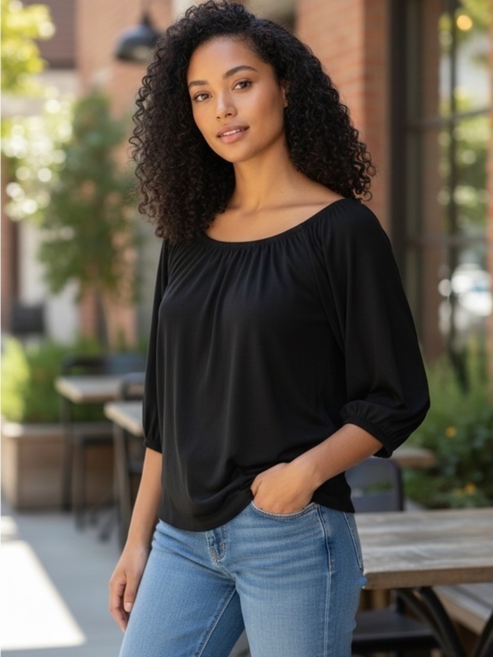 BCBGMAXAZRIA Top - Picture 1 of 8